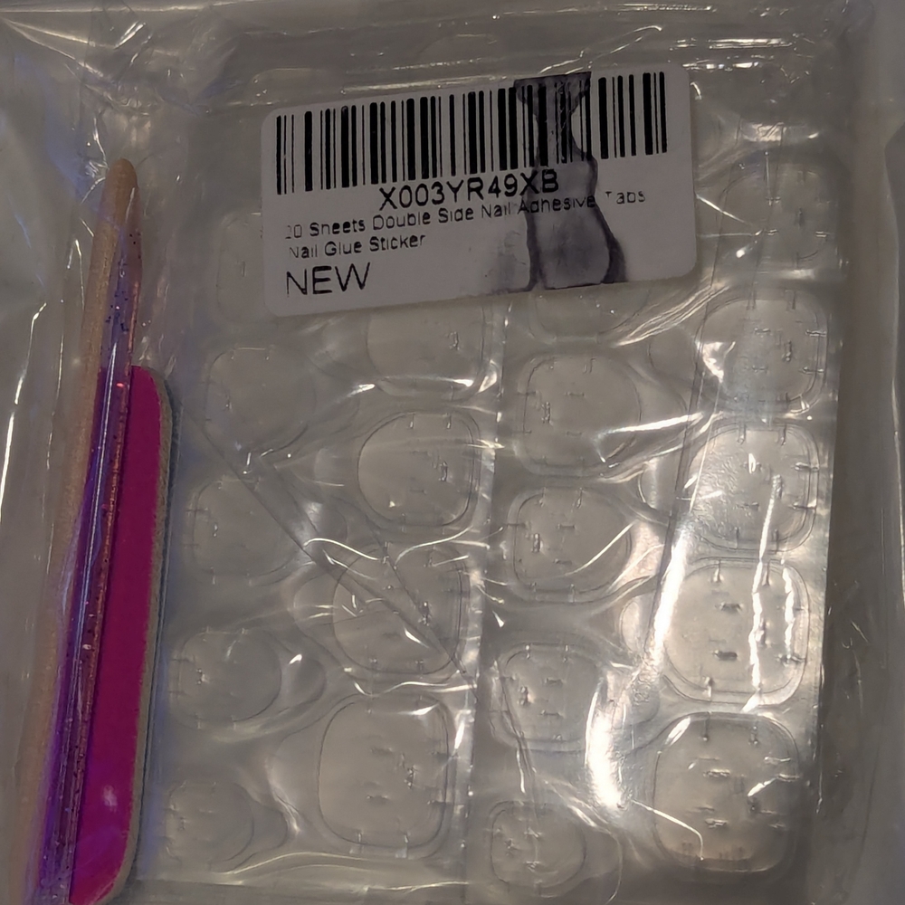 Double-Sided Nail Adhesive Stickers